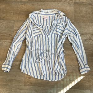 Isabel maternity striped shirt